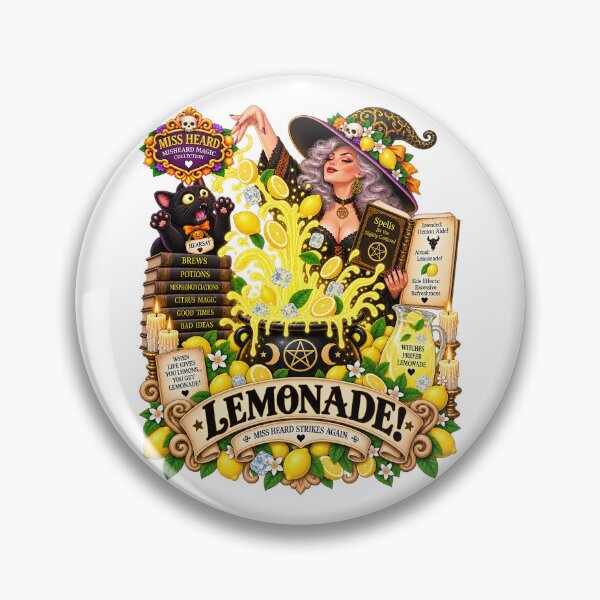 Item preview, MISS HEARD'S - ✨MISHEARD MAGIC COLLECTION✨ COLLECTION - THE HALLOWEEN INCANTATION - LEMONADE designed and sold by WheelieGdArt.