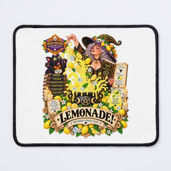 Item preview, MISS HEARD'S - ✨MISHEARD MAGIC COLLECTION✨ COLLECTION - THE HALLOWEEN INCANTATION - LEMONADE designed and sold by WheelieGdArt.