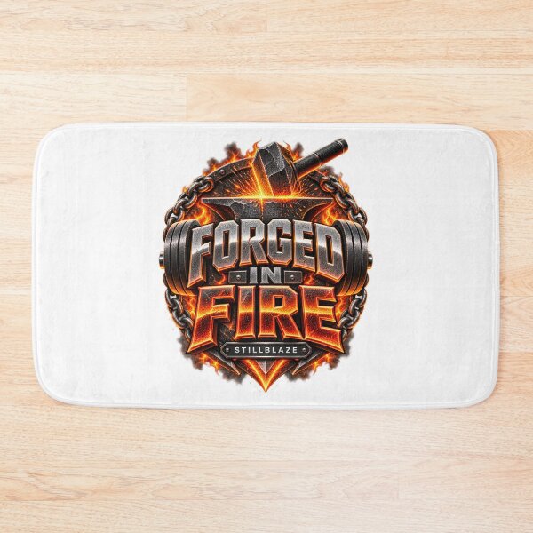 Item preview, Forged in Fire – Weightlifting Gym Motivation by STILLBLAZE designed and sold by BilcoStillbaze.