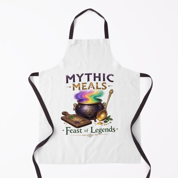 Item preview, Mythic Meals Fantasy Cauldron Feast of Legends designed and sold by FestivityFinds.