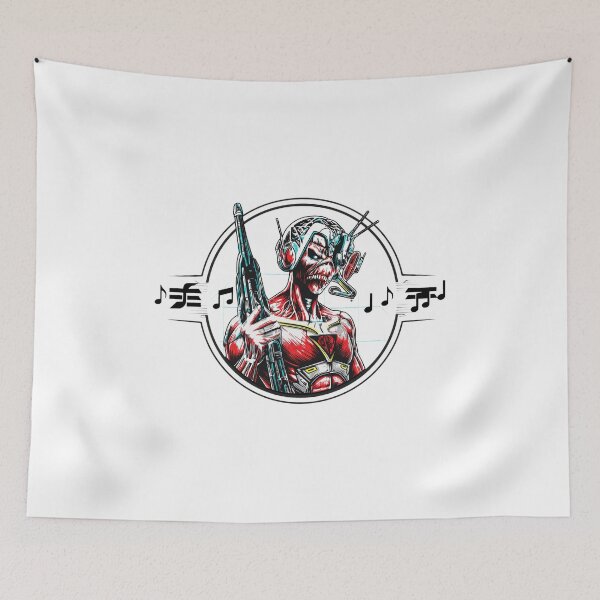 Item preview, Eddie Musician Cyberpunk  Emblem designed and sold by ZACHAWILLIAMS.