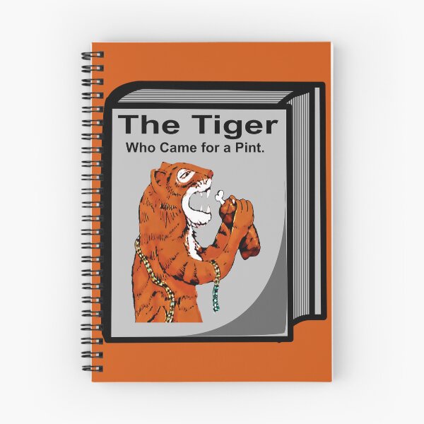 Item preview, The Tiger Who Came for a Pint, Book Version. designed and sold by michaelrodents.