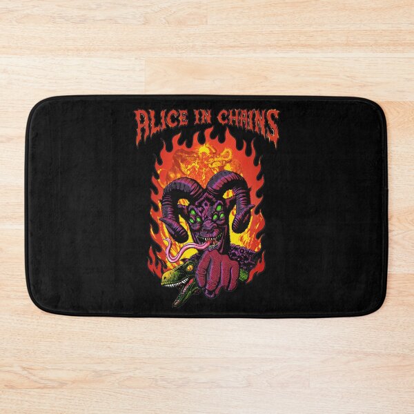 Item preview, Alice In Chains Fiery Demon Reptile Graphic designed and sold by ANNAOCK.