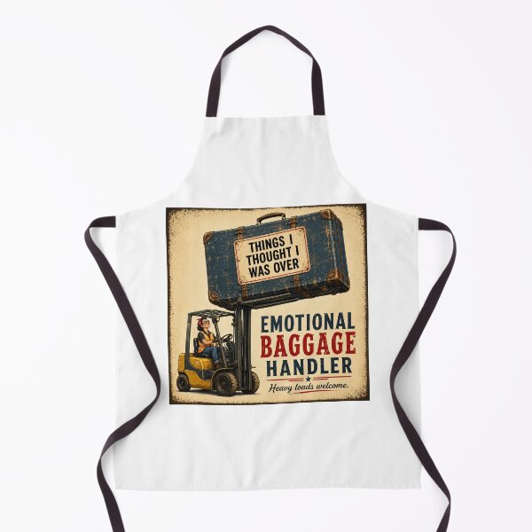 Item preview, Emotional Baggage Handler – Things I Thought I Was Over Funny Healing Humor designed and sold by 11-Designs.