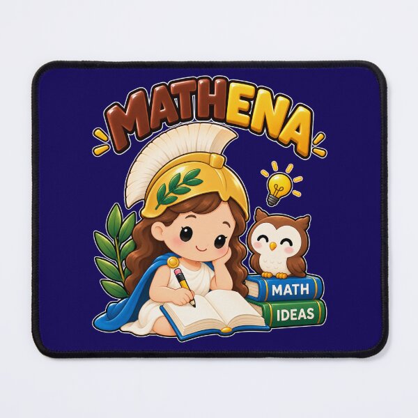 Item preview, Mathena Cute Greek Goddess of Math designed and sold by Enoch-creator.