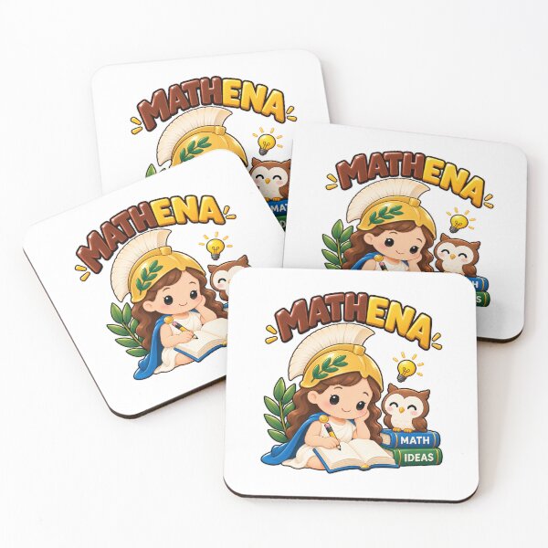 Item preview, Mathena Cute Greek Goddess of Math designed and sold by Enoch-creator.