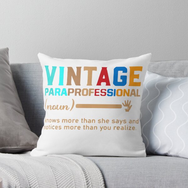 Item preview, vintage paraprofessional teacher T-Shirt designed and sold by gidget-gadget.