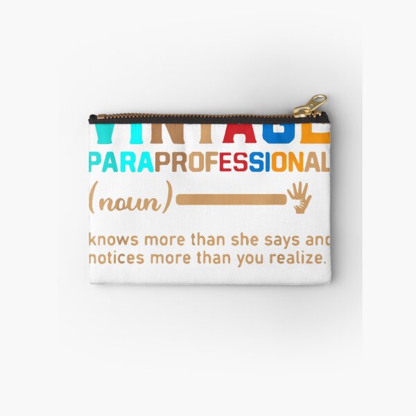 Item preview, vintage paraprofessional teacher T-Shirt designed and sold by gidget-gadget.