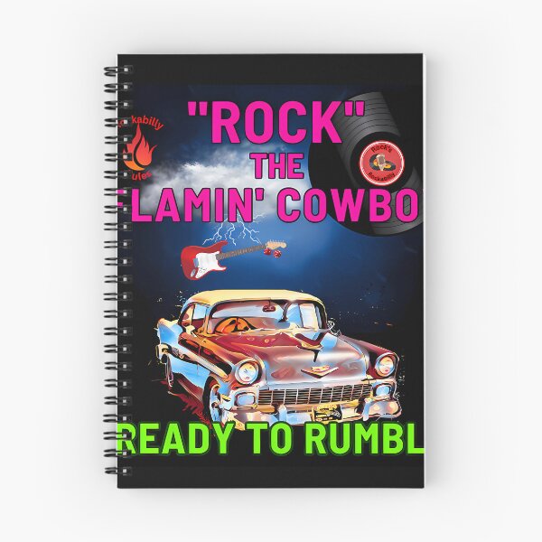 Item preview, Rock The Flamin Cowboy Ready To Rumble designed and sold by illustrationsss.