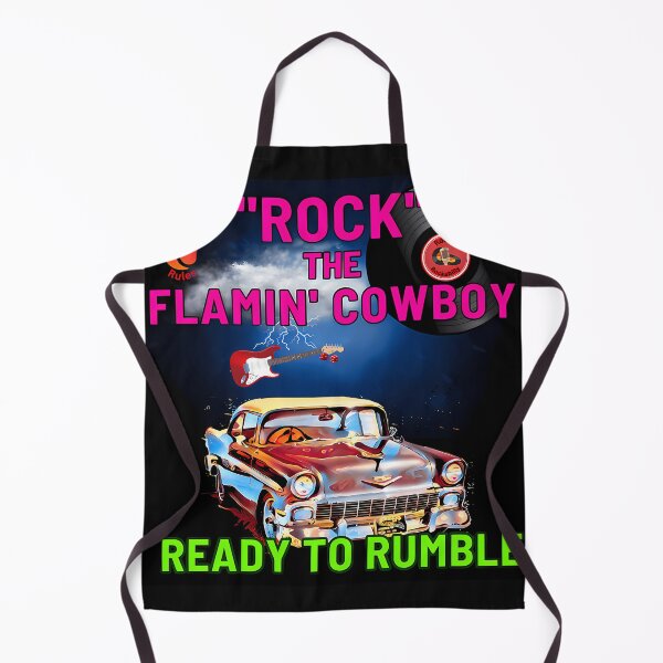 Item preview, Rock The Flamin Cowboy Ready To Rumble designed and sold by illustrationsss.