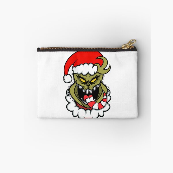 Item preview, Scary Evil Grinch Monster Santa Hat Christmas designed and sold by DarrenMorrisArt.