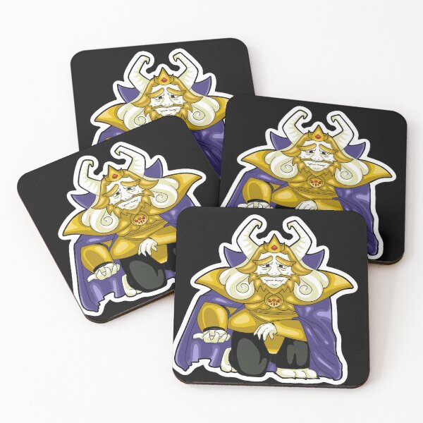 Item preview, asgore sticker designed and sold by sinkshower.