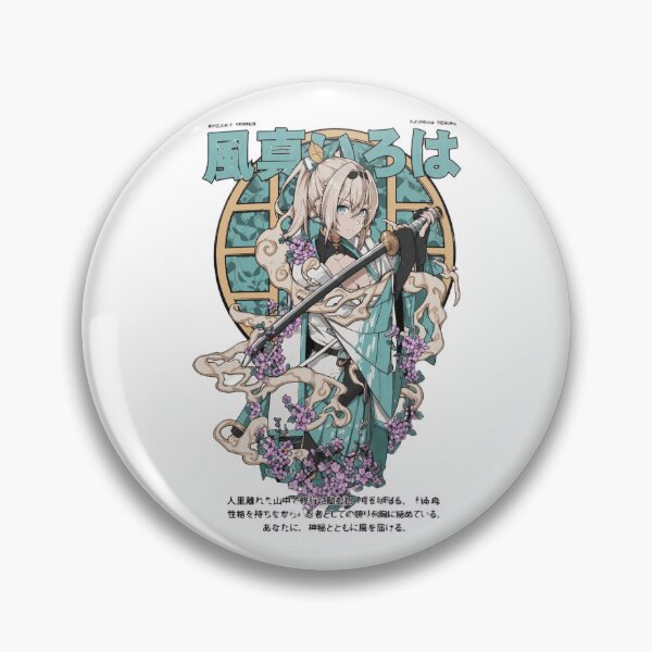 Item preview, Anime Warrior Floral Sword Japanese Art designed and sold by Minors96.
