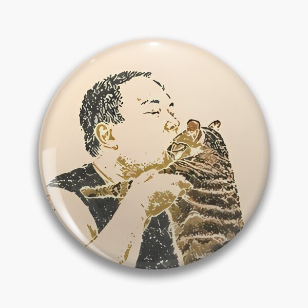 Item preview, Cat Dad & Tabby: Vintage Linocut Art designed and sold by HowHoFamily.