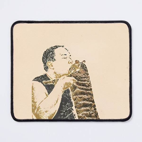 Item preview, Cat Dad & Tabby: Vintage Linocut Art designed and sold by HowHoFamily.