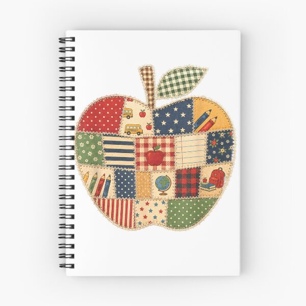 Item preview, Vintage Patchwork Preppy Apples Teacher Back to School T-Shirt designed and sold by KTY-NUSS.
