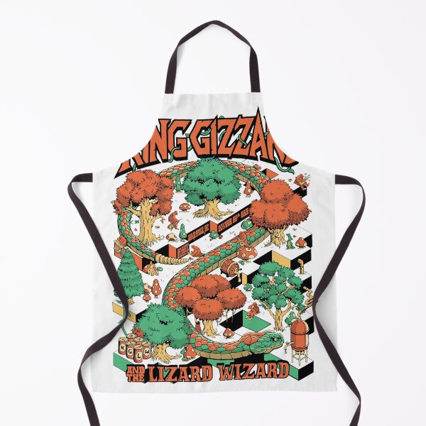 Item preview, King Gizzard Maze Serpent Isometric Forest Art designed and sold by ZACHAWILLIAMS.