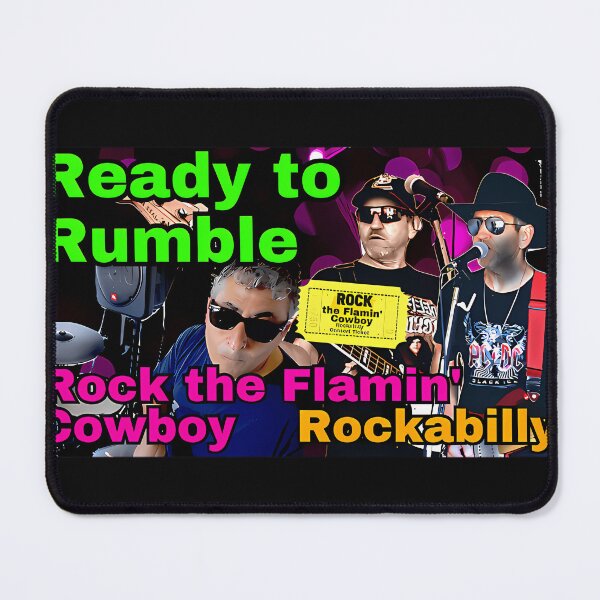 Item preview, Rock The Flamin Cowboy Ready To Rumble designed and sold by illustrationsss.