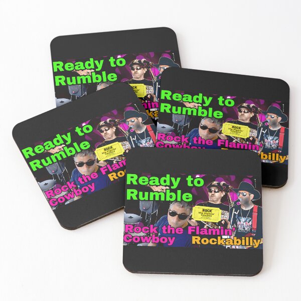 Item preview, Rock The Flamin Cowboy Ready To Rumble designed and sold by illustrationsss.