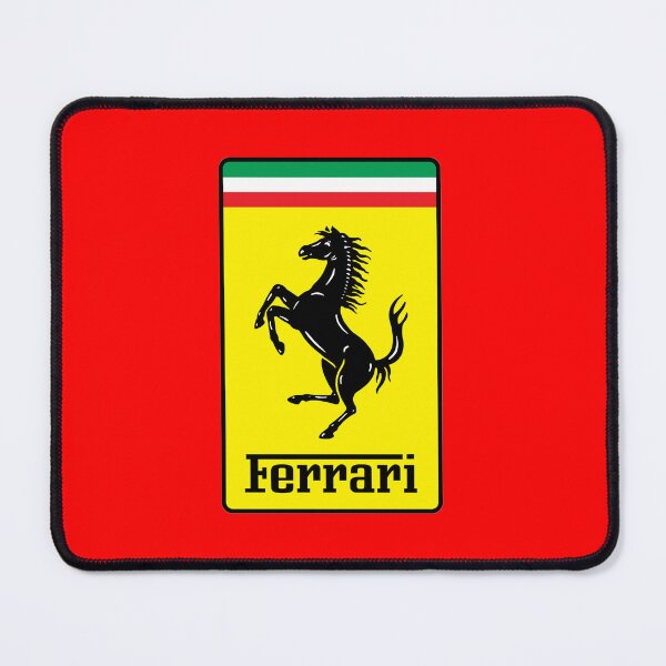 Item preview, rectangle Ferrari Racing Logo | Italian Sports Car Automotive Design designed and sold by Wearecarlovers-.