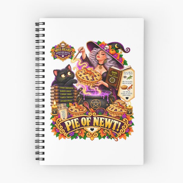 Item preview, MISS HEARD'S - ✨MISHEARD MAGIC COLLECTION✨ COLLECTION - THE HALLOWEEN INCANTATION - PIE OF NEWT designed and sold by WheelieGdArt.