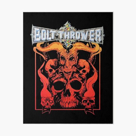 Item preview, bolt thrower death metal skulls designed and sold by GabrielMPadil9.