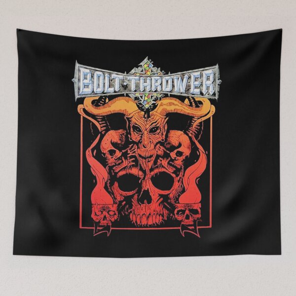 Item preview, bolt thrower death metal skulls designed and sold by GabrielMPadil9.