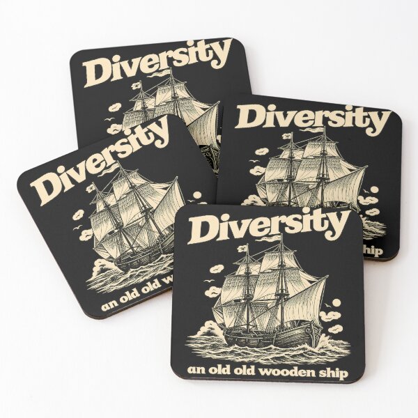 Item preview, Diversity, an Old Old Wooden Ship designed and sold by Ribeiro-Art.