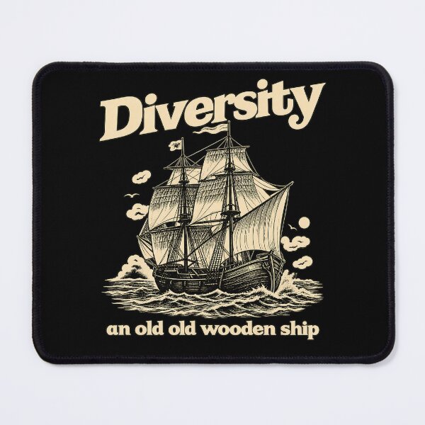 Item preview, Diversity, an Old Old Wooden Ship designed and sold by Ribeiro-Art.