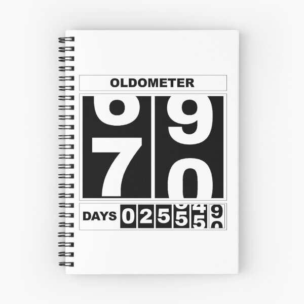 Item preview, Oldometer 70th Birthday Funny Milestone Odometer Shirt designed and sold by oldometerdesign.