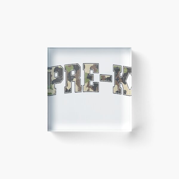 Item preview, Vintage Pre K Old Camo Back to School Boys Kid Girl Teachers T-Shirt designed and sold by KTY-NUSS.