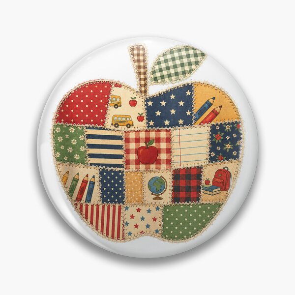 Item preview, Vintage Patchwork Preppy Apples Teacher Back to School Tank Top designed and sold by gidget-gadget.