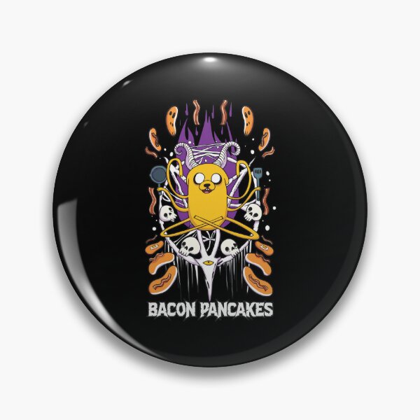 Item preview, Bacon Pancakes Devil Dog Occult Art designed and sold by ZACHAWILLIAMS.