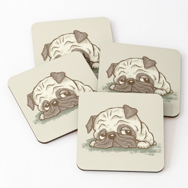 Item preview, A Sleepy Pug designed and sold by Toru Sanogawa.