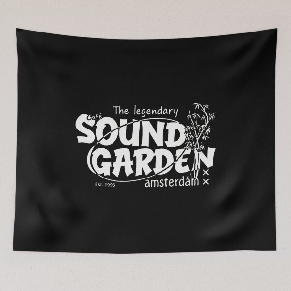 Item preview, Cafe SOUND GARDEN Amsterdam Est 1993  Graphic designed and sold by ANNAOCK.