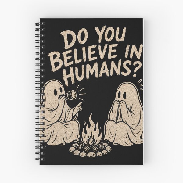 Item preview, Do You Believe In Humans Ghost Design designed and sold by GrooveAndGlow.