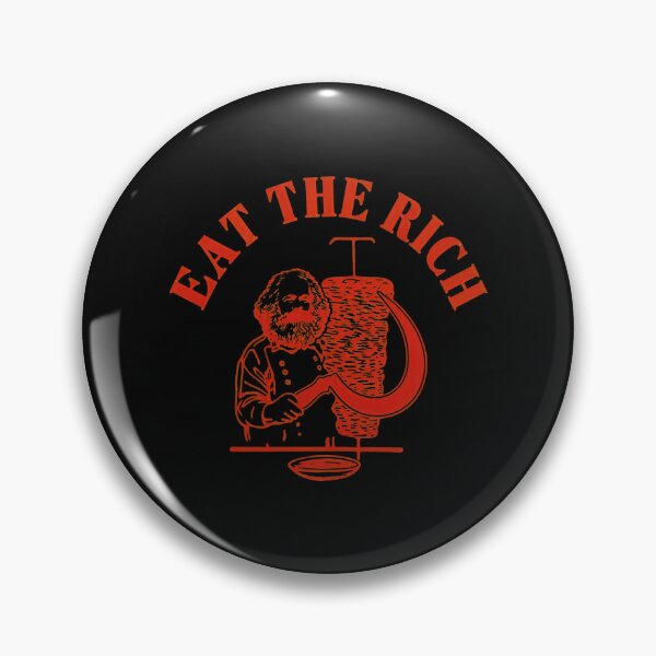 Item preview, Eat The Rich Gyro Sickle Political Statement designed and sold by CONKLIN13.