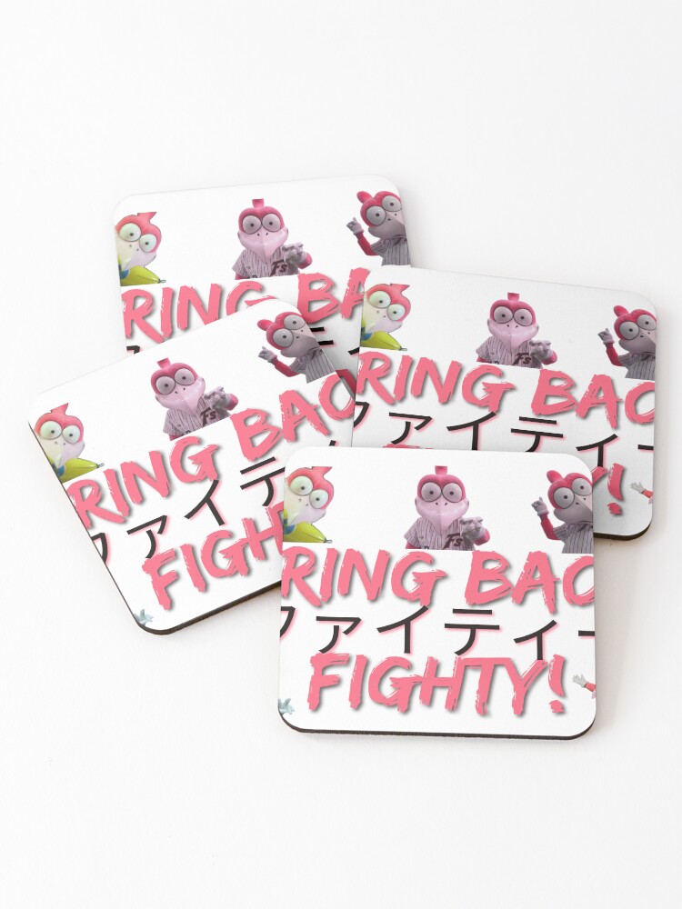 Thumbnail 1 of 5, Coasters (Set of 4), Bring Fighty Back! designed and sold by 3Bagger.
