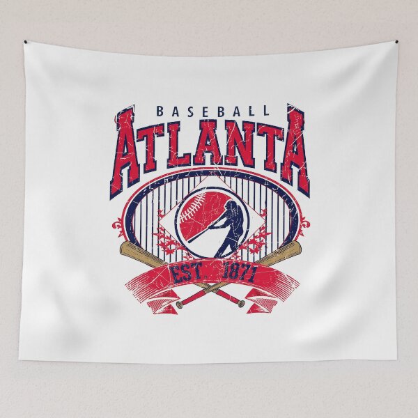 Item preview, Atlanta Baseball Kid's Vintage Graphic Tee designed and sold by RemyArijah99.