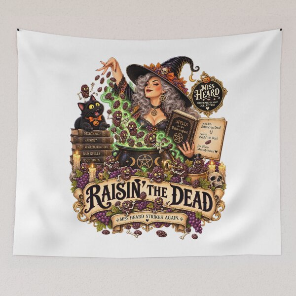 Item preview, MISS HEARD'S - ✨MISHEARD MAGIC COLLECTION✨ COLLECTION - THE HALLOWEEN INCANTATION - RAISIN' THE DEAD designed and sold by WheelieGdArt.