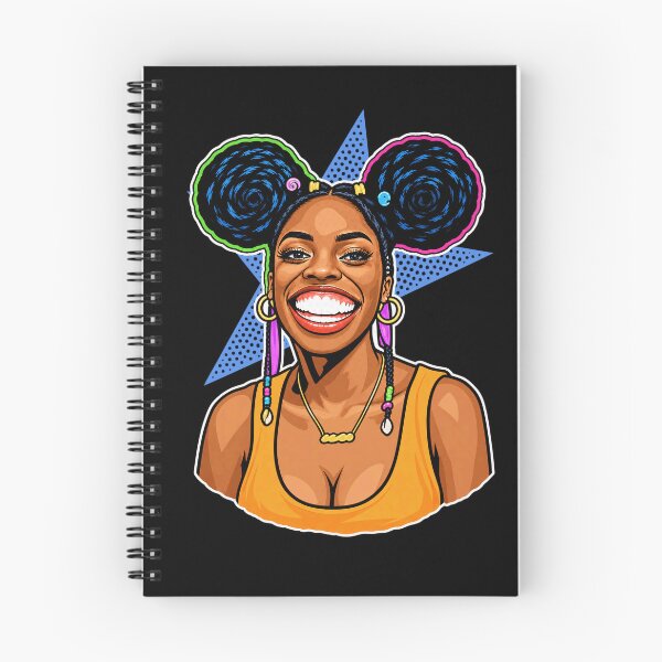 Item preview, The Pom-Pom Girl - Retro Afro Puff Girl designed and sold by Zofiaboom.