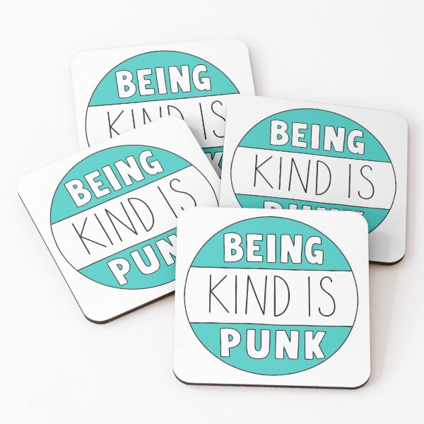 Item preview, Being Kind Is Punk Teal  designed and sold by teeperfect.