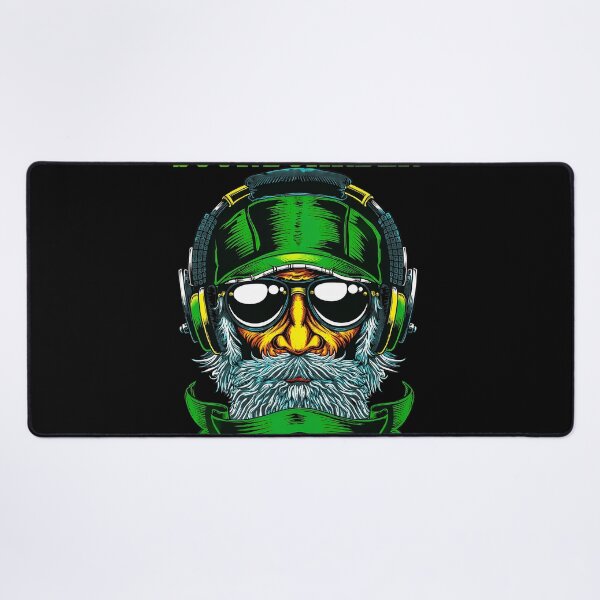 Item preview, Soundgarden  Beard Man Headphones Graphic Art designed and sold by ANNAOCK.