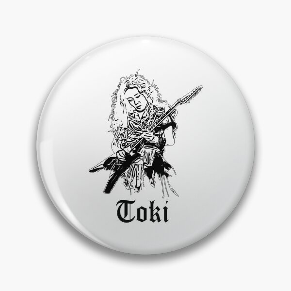 Item preview, Toki Guitarist Rock Portrait  designed and sold by ZACHAWILLIAMS.
