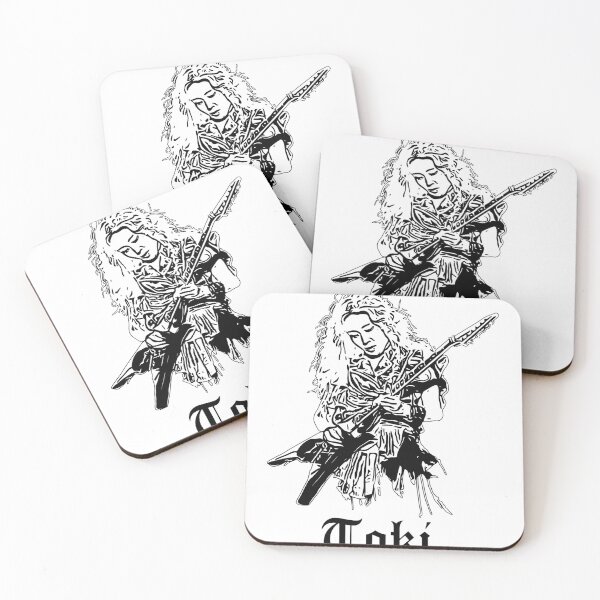 Item preview, Toki Guitarist Rock Portrait  designed and sold by ZACHAWILLIAMS.