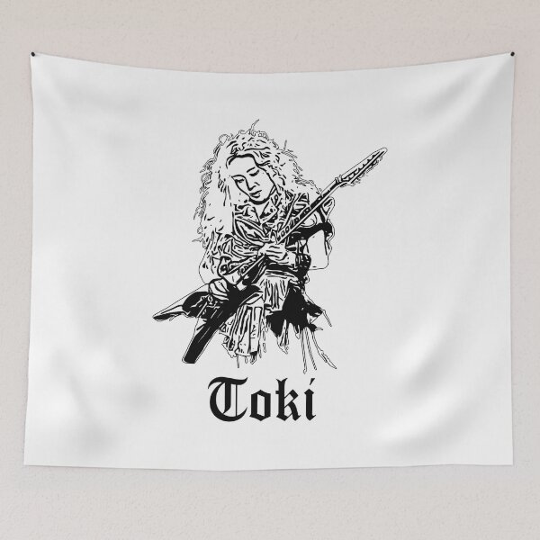 Item preview, Toki Guitarist Rock Portrait  designed and sold by ZACHAWILLIAMS.