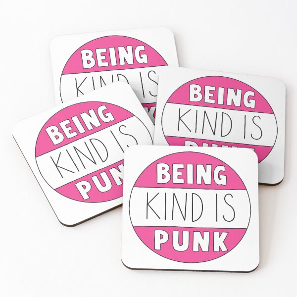 Item preview, Being Kind Is Punk Pink  designed and sold by teeperfect.