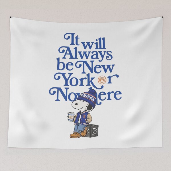 Item preview, Snoopy It Will Always Be New York Or Nowhere designed and sold by RGA98.