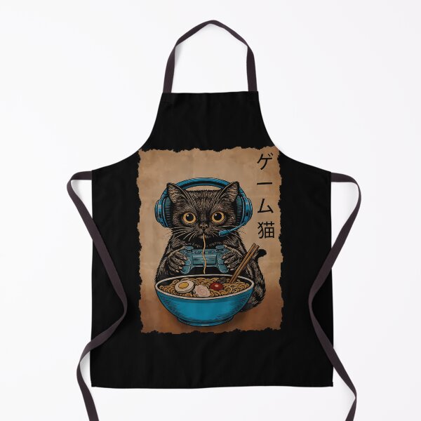 Item preview, Ramen Cat Gaming Anime Japanese Funny Teen Boys Gifts Gamer designed and sold by Pider-Vampire.