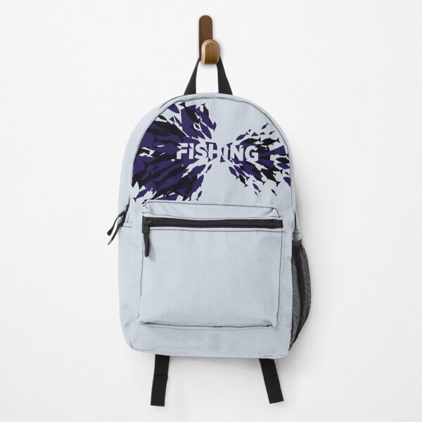 Item preview, Fishing Negative Space Fish Swarm Ocean Graphic designed and sold by KiwiRider.